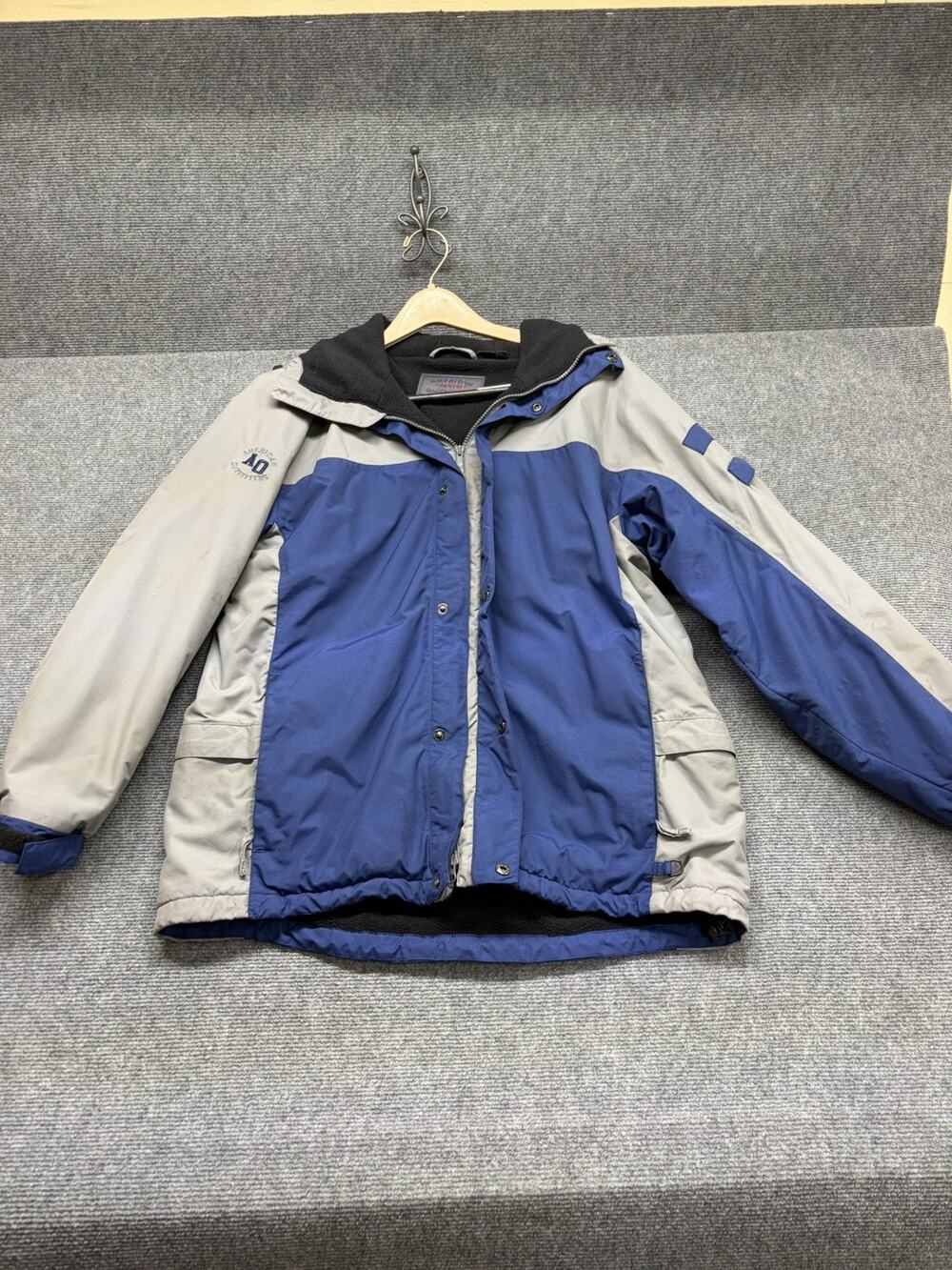 American Outfitters Entrant G2 Bomber Jacket Men’s Size Medium Blue *READ*